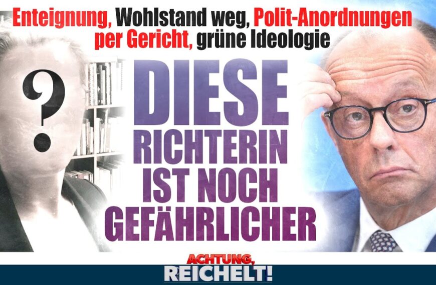 Warnung! Wenn die CDU Frau Kaufhold zur Richterin wählt, kommt Enteignung! | AR