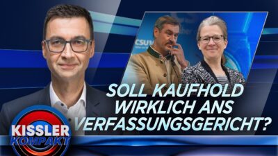 Mehr über den Artikel erfahren Warum Frau Kaufhold das Verfassungsgericht nach links rücken könnte | KISSLER Kompakt