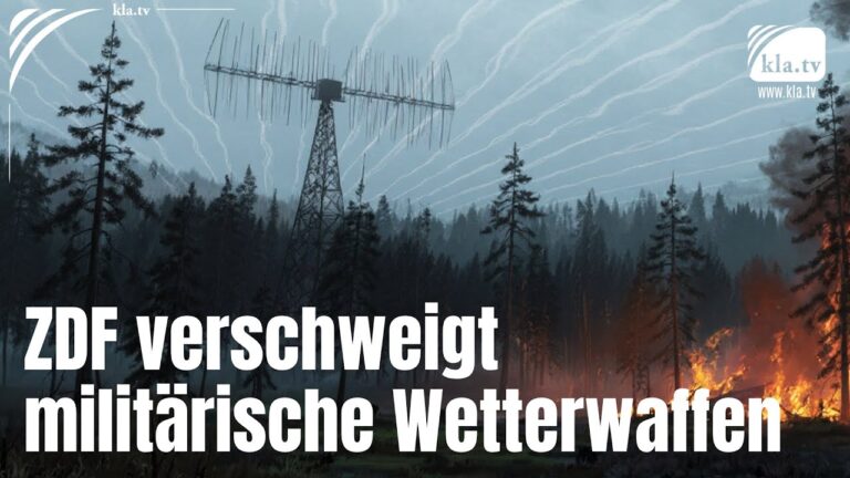 Mehr über den Artikel erfahren Warum verschweigt das ZDF militärische Wetterwaffen?