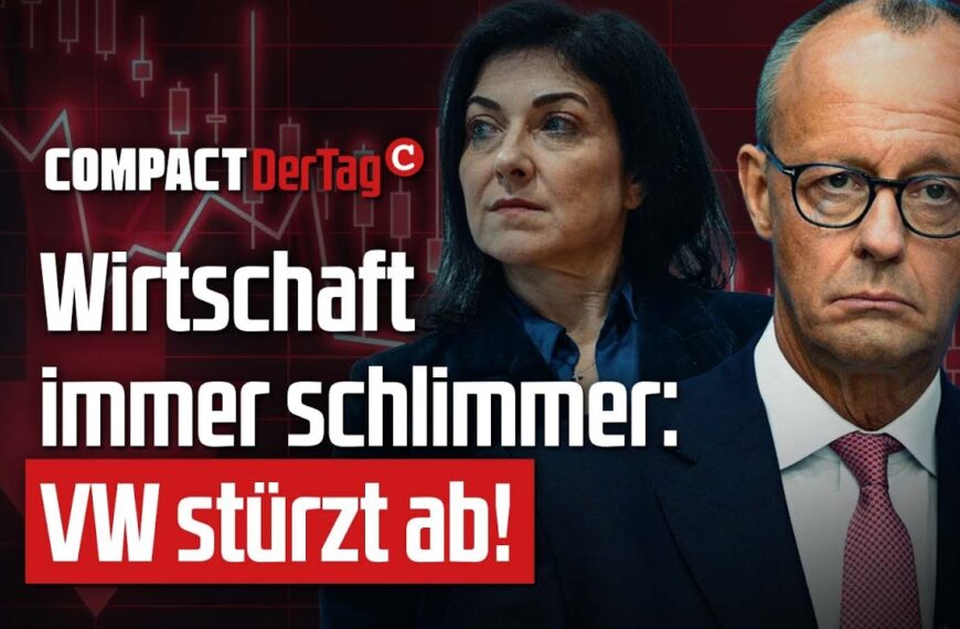 Wirtschaft immer schlimmer: VW stürzt ab!💥