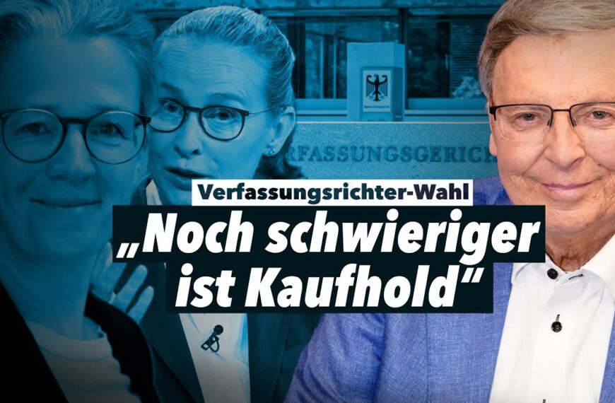 Wolfgang Bosbach zur Richter-Affäre um Brosius-Gersdorf & Co.