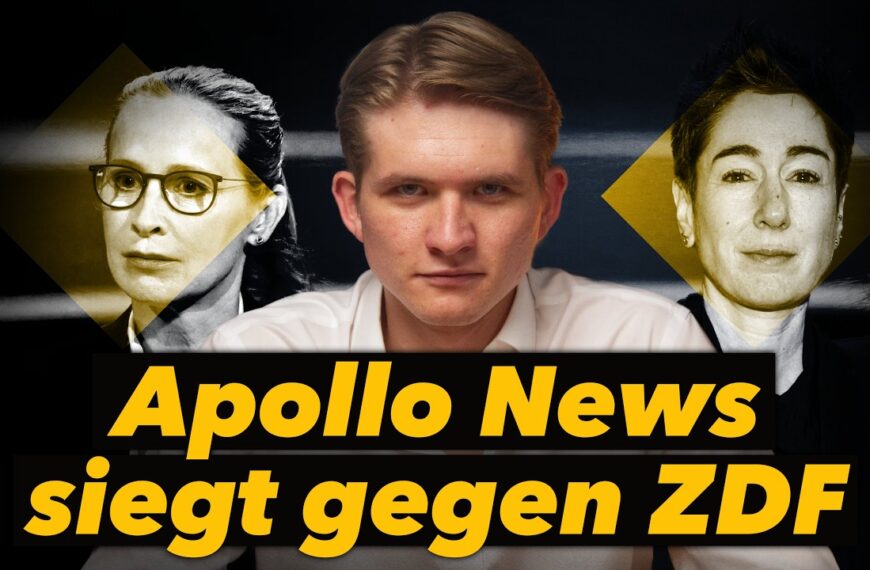 ZDF gesteht falsche Berichterstattung über Apollo News ein