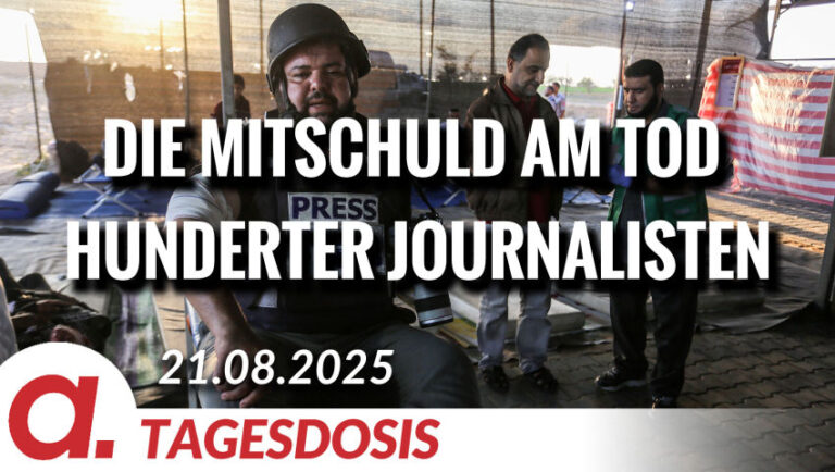 Mehr über den Artikel erfahren Die Mitschuld am Tod hunderter Journalisten | Von Thomas Röper