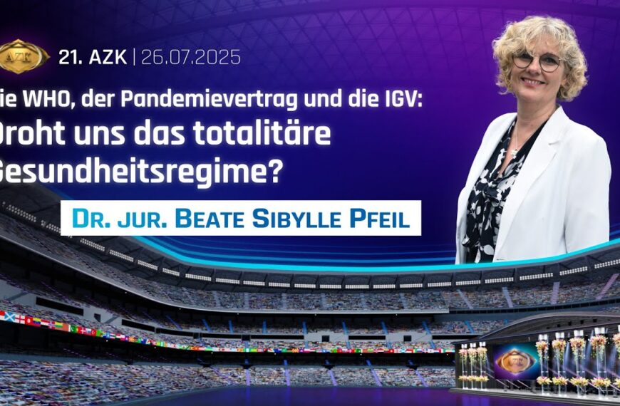 21. AZK – Dr. Beate Pfeil: Droht uns das totalitäre Gesundheitsregime?