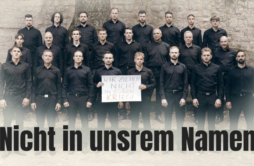 21. AZK: 🎶 Nicht in unserem Namen 🎶 von Vätern und Söhnen aus Süddeutschland
