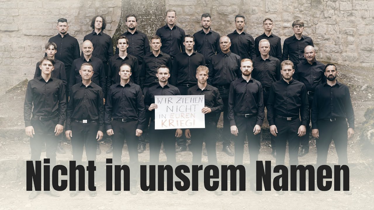 21. AZK: 🎶 Nicht in unserem Namen 🎶 von Vätern und Söhnen aus Süddeutschland