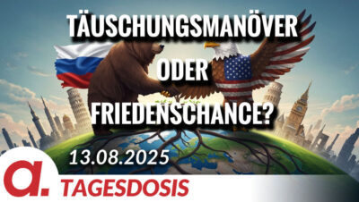 Mehr über den Artikel erfahren Täuschungsmanöver oder Friedenschance? | Von Tilo Gräser