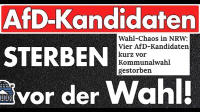 Mehr über den Artikel erfahren 4 Kandidaten vor der Wahl gestorben, andere Parteien ohne Todesfälle – Wie wahrscheinlich ist sowas?