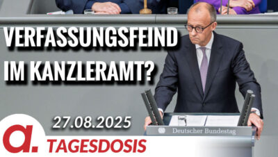 Mehr über den Artikel erfahren Ein Verfassungsfeind im Kanzleramt? | Von Tilo Gräser