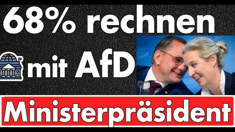 Mehr über den Artikel erfahren 68% rechnen mit mindestens einem AfD-Ministerpräsident 2026! 43% gehen von Wahlsieg im Bund aus!