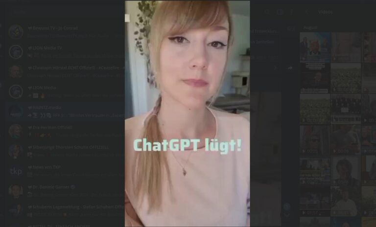 Mehr über den Artikel erfahren ChatGPT lügt !!!
