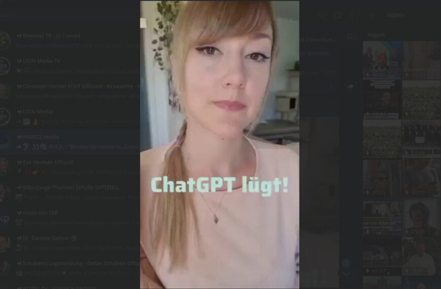ChatGPT lügt !!!