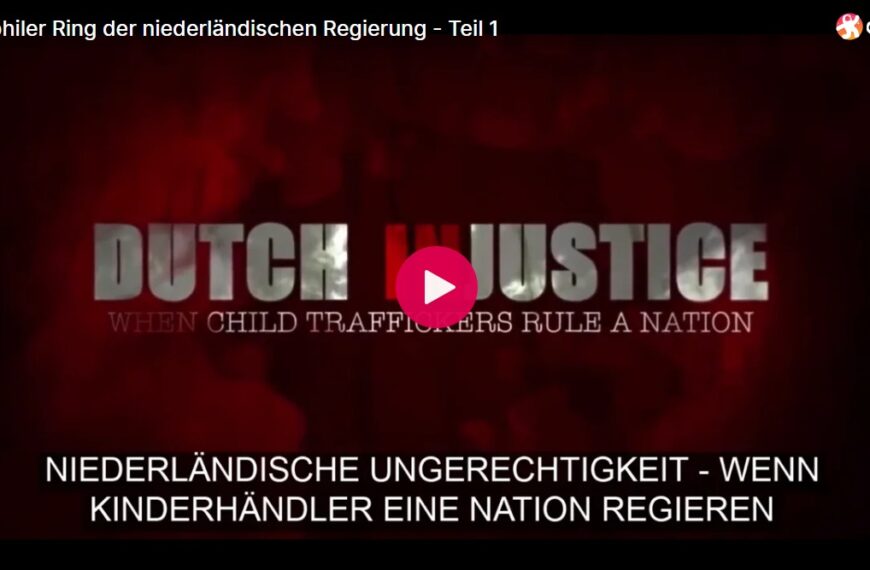 Pädophiler Ring der niederländischen Regierung – Teil 1