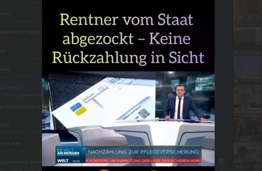 Rentner vom Staat abgezockt – Keine RĂŒckzahlung in Sicht