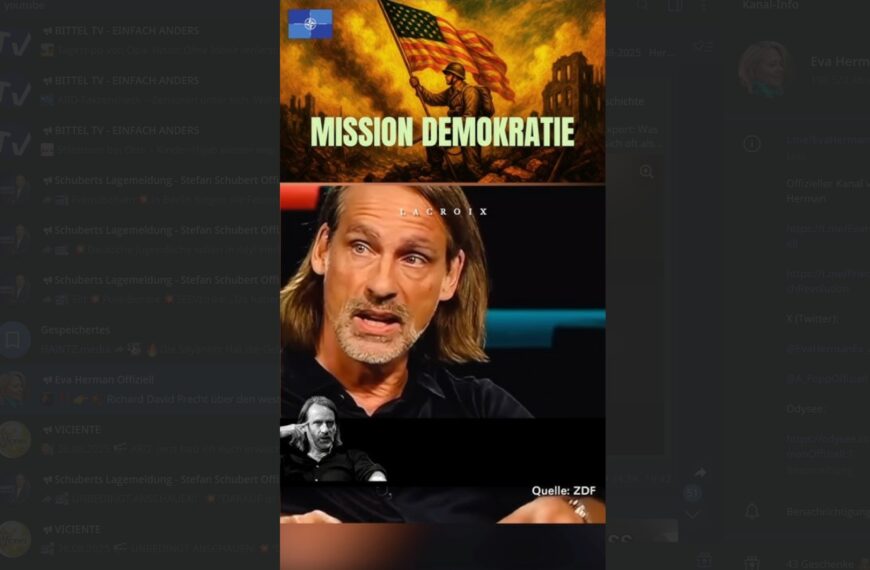 Richard David Precht über den westlichen Werte-Export