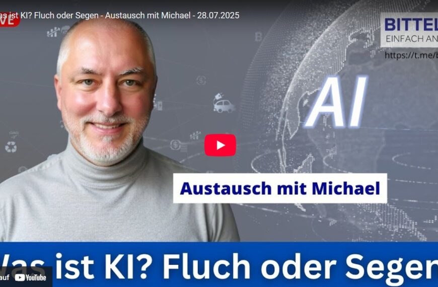 Was ist KI? Fluch oder Segen – Austausch mit Michael