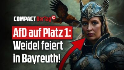 Mehr über den Artikel erfahren AfD auf Platz 1: Weidel feiert in Bayreuth!💥