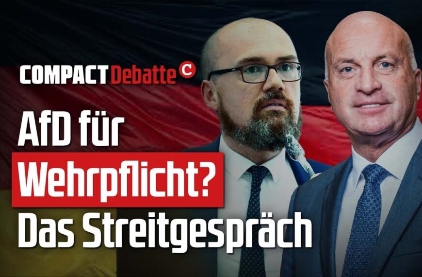 AfD für Wehrpflicht? Das Streitgespräch