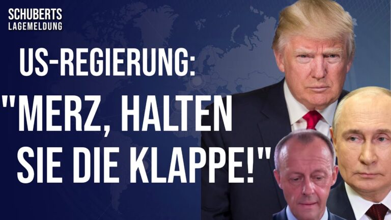 Mehr über den Artikel erfahren Alaska-Eklat💥Totale Demütigung für Merz und EU + Trump & Putin: Geheim-Abkommen abgeschlossen!