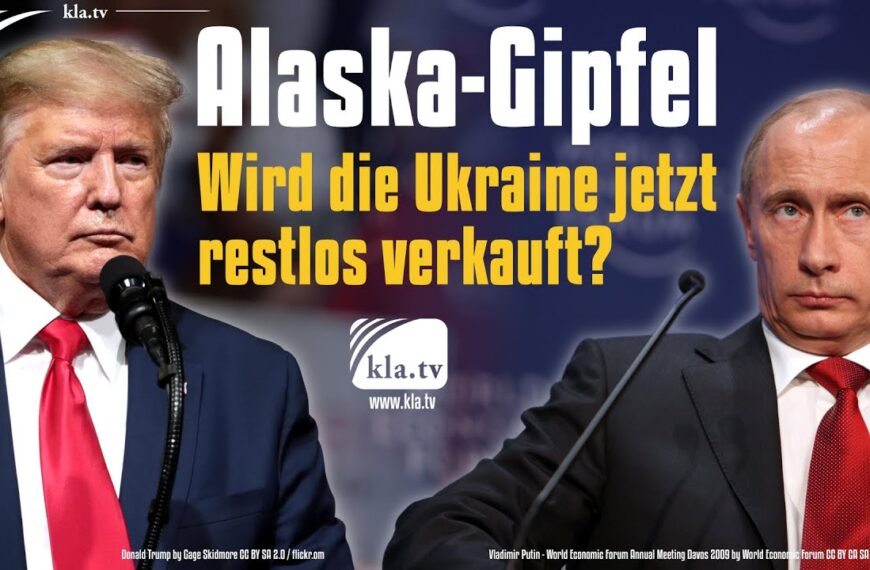 Alaska-Gipfel Trump und Putin: Wird die Ukraine jetzt restlos verkauft?