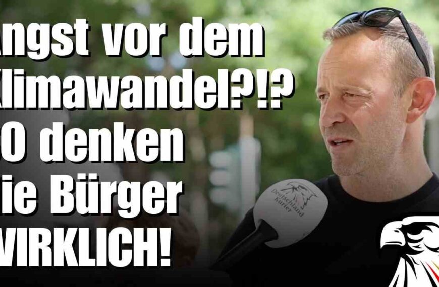 Angst vor dem Klimawandel?!? SO denken die Bürger WIRKLICH!