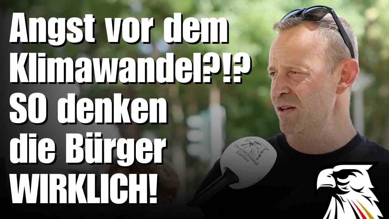 Angst vor dem Klimawandel?!? SO denken die Bürger WIRKLICH!