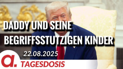Mehr über den Artikel erfahren Daddy Trump und seine begriffsstutzigen Kinder | Von Rainer Rupp