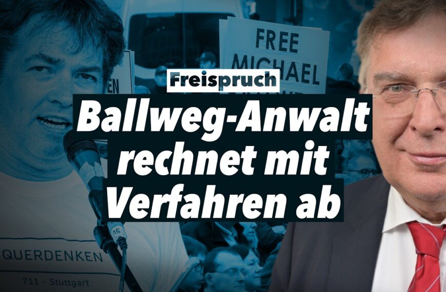 Ballweg freigesprochen – Rechtsanwalt Reinhard Löffler im Gespräch