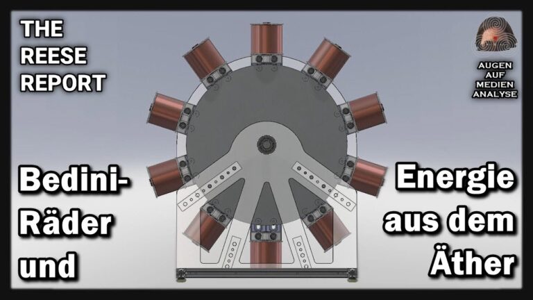 Mehr über den Artikel erfahren Bedini-Räder und Energie aus dem Äther (The Reese Report – Deutsch)