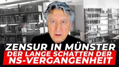 Mehr über den Artikel erfahren Bibliothekszensur in Münster! Der lange Schatten der NS-Vergangenheit? – Wisnewski Aktuell #09