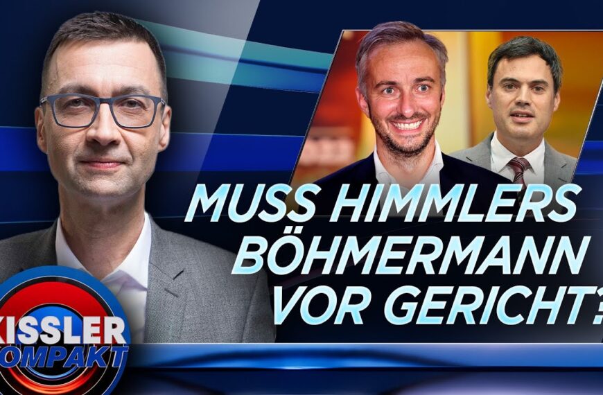 Böhmermann vor Gericht: Polizei klagt gegen ZDF & Himmler | KISSLER Kompakt am 04.08.2025