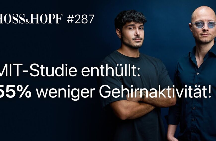 Brainrot: Wie ChatGPT deine Denkfähigkeit messbar schwächt! – Hoss und Hopf #287