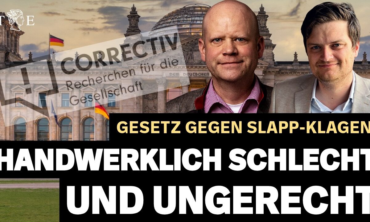 Bundesregierung schützt NGOs: Vosgerau warnt vor SLAPP-Missbrauch