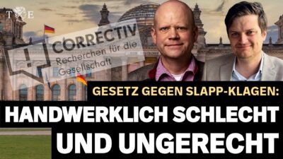 Mehr über den Artikel erfahren Bundesregierung schützt NGOs: Vosgerau warnt vor SLAPP-Missbrauch