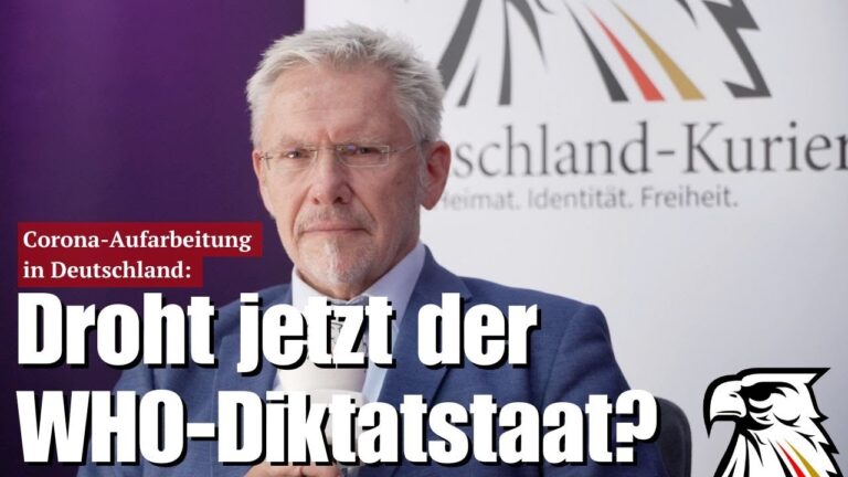 Mehr über den Artikel erfahren Corona-Aufarbeitung in Deutschland: Droht jetzt der WHO-Diktatstaat?