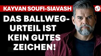 Mehr über den Artikel erfahren Das Ballweg-Urteil ist kein gutes Zeichen | Helmut Reinhardt im Gespräch mit Kayvan Soufi-Siavash
