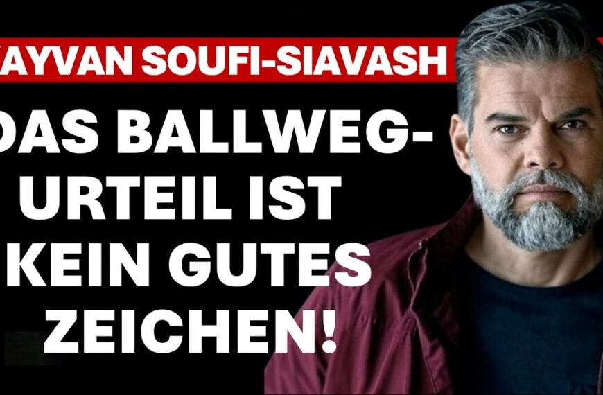 Das Ballweg-Urteil ist kein gutes Zeichen | Helmut Reinhardt im Gespräch mit Kayvan Soufi-Siavash