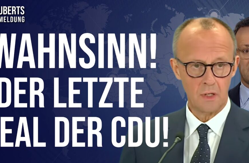 DAS MUSS JEDER Bürger erfahren!💥Skandal-Pläne & Begründung der CDU💥Karma… Journalisten weinen😂🎥🎞️🍿