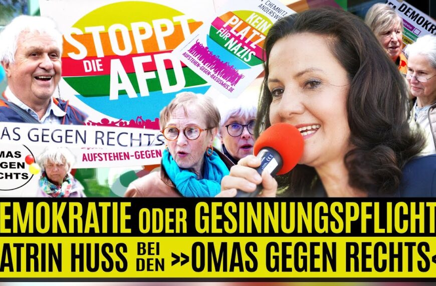 Demokratie oder Gesinnungspflicht? – Katrin Huß bei den ‚Omas gegen Rechts