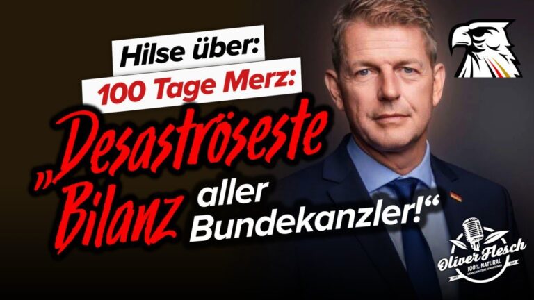 Mehr über den Artikel erfahren „Desaströseste Bilanz aller Bundeskanzler!“ – Karsten Hilse (AfD) über 100 Tage Merz