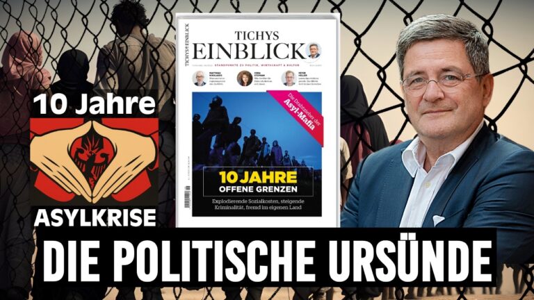 Mehr über den Artikel erfahren Die politische Ursünde – 10 Jahre Asylkrise | Roland Tichy stellt vor