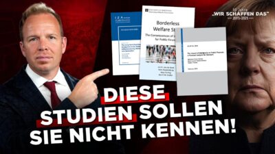 Mehr über den Artikel erfahren Diese Studien sollen Sie nicht kennen! 10 Jahre „Wir-schaffen-das“ Asyl-Wahn
