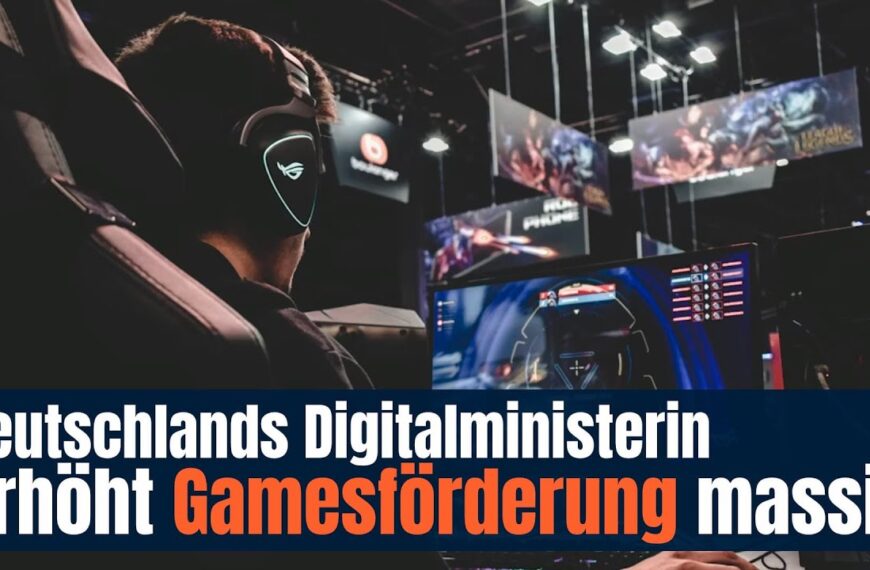 Digitalministerin erhöht Games-Förderung massiv – trotz knapper Haushaltslage
