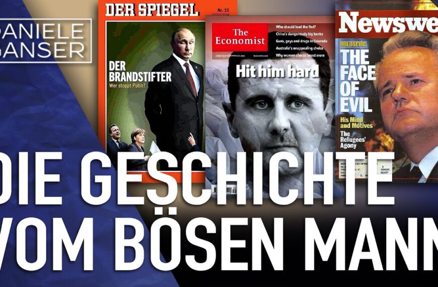 Dr. Daniele Ganser: Die Geschichte vom bösen Mann