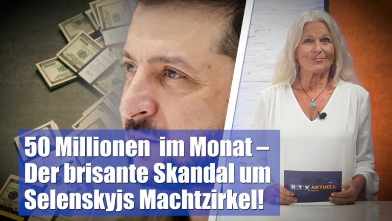 Mehr über den Artikel erfahren 50 Millionen US-Dollar im Monat – Der brisante Skandal um Selenskyjs Machtzirkel