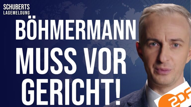 Mehr über den Artikel erfahren Endlich!💥 NS-Klage gegen ZDF-„Hetzer Böhmermann“ + Entsetzen über ARD & ZDF! + GEZ-TV am Ende!