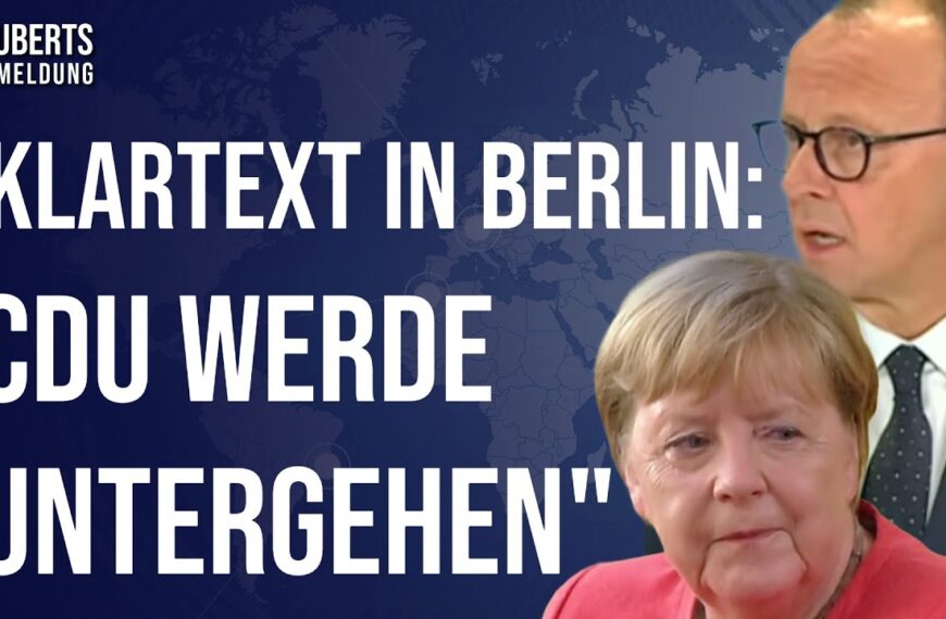 Ernsthaft! Deswegen?! Austrittswelle überrollt CDU!💥Skandal um Merkel! +„Krisentreffen“ bestritten!