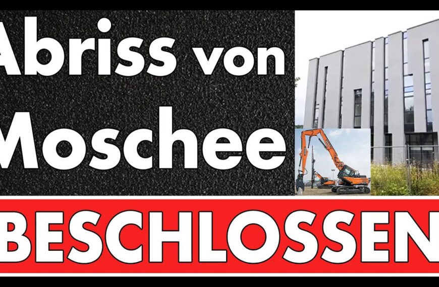 Erstmals: Gemeinderat beschließt Abriss von Moschee! Altparteien gegen Islamismus?