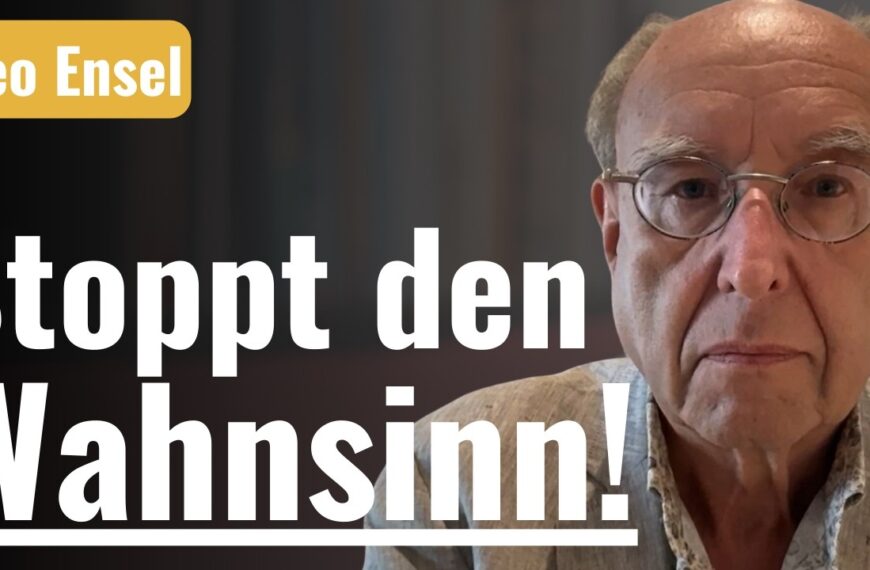 Es ist Zeit, „NEIN!“ zu sagen! || Konfliktforscher Dr. Leo Ensel im Interview