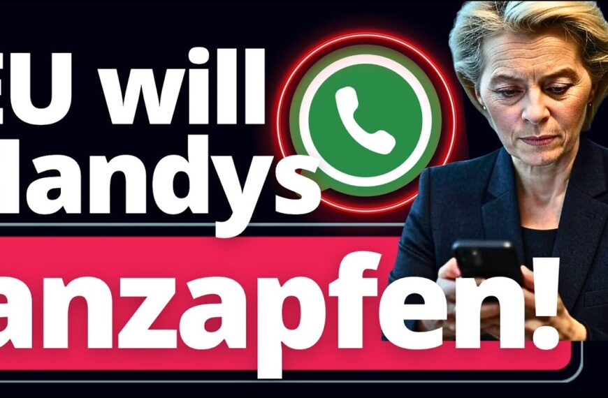 EU Plan enthüllt: ALLE Whatsapp Nutzer bedroht!